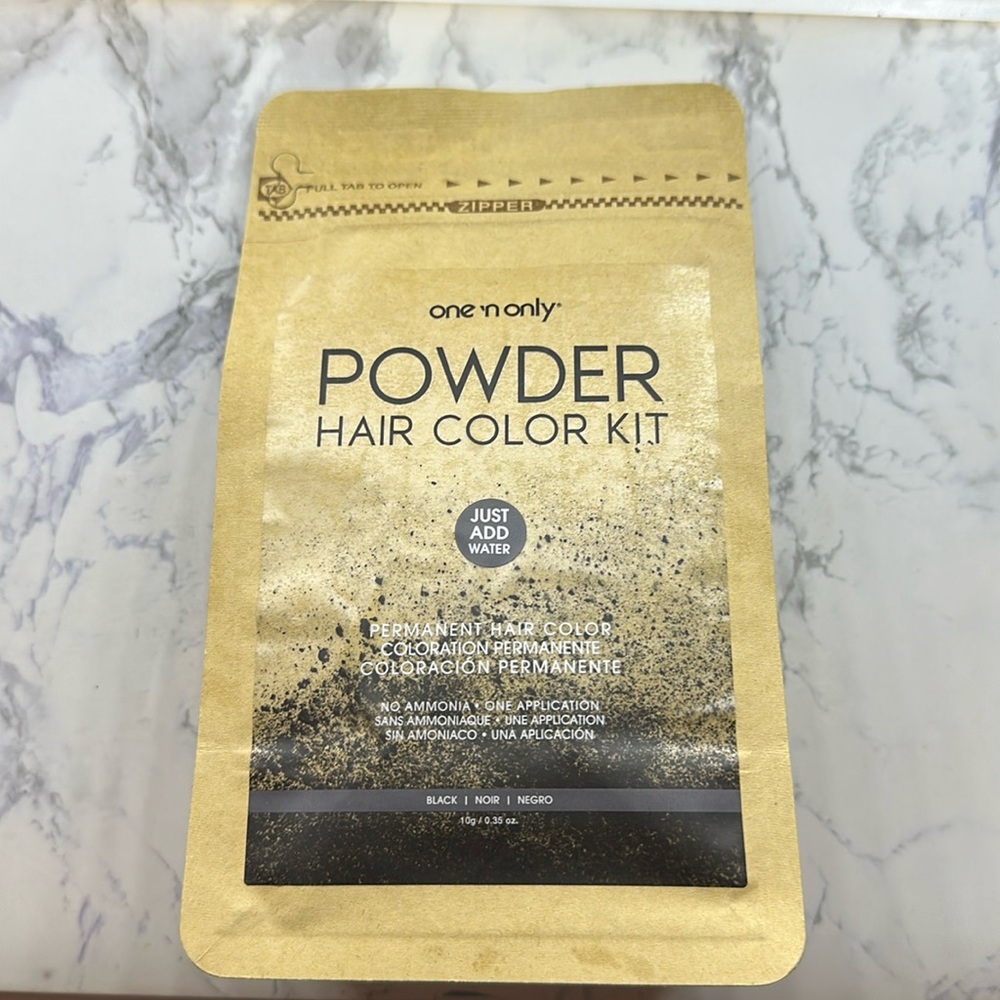 One ‘n Only Powder Hair Color Kit Permanent Hair Color in Black